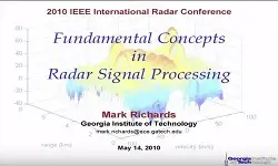 Fundamental Concepts in Radar Signal Processing Introduction