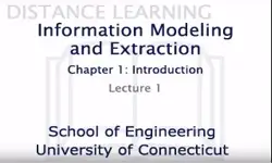 Information Modeling and Extraction Chapter 1 Lecture 1