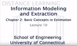 Information Modeling and Extraction Chapter 2 Lecture 10