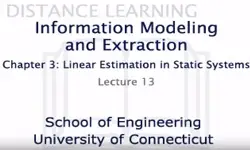 Information Modeling and Extraction Chapter 3 Lecture 13