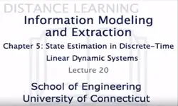 Information Modeling and Extraction Chapter 5 Lecture 20
