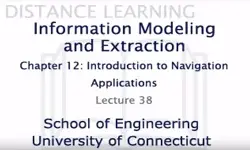 Information Modeling and Extraction Chapter 12 Lecture 38
