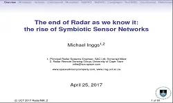 The end of Radar as we know it: the rise of Symbiotic Sensor Networks