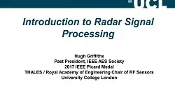 Introduction to Radar Signal Processing