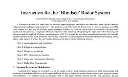 Team Blindsee: A Light Beam for the Blind: Step-by-Step Instructions