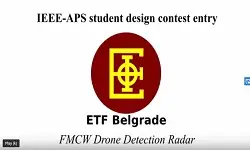 ETF Belgrade: FMCW Drone Detection Radar:Video