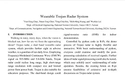 Team Troy: Wearable Trojan Radar System: Final Report