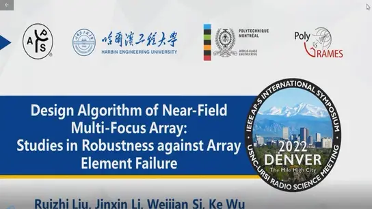 Design Algorithm of Near-Field Multi-Focus Array- Studies in Robustness against Array Element Failure