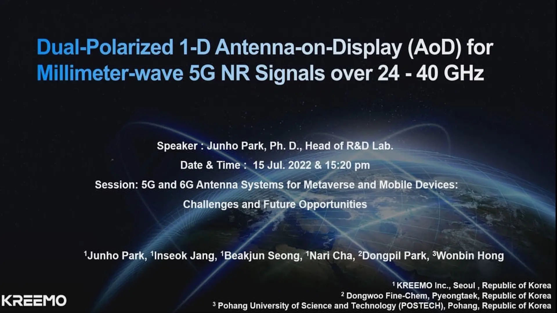 Dual-Polarized 1-D Antenna-on-Display (AoD) for Millimeter-wave 5G NR Signals over 24-40GHz