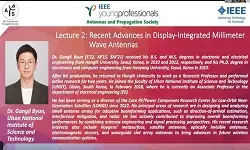 Recent Advances in Display-Integrated Millimeter Wave Antennas