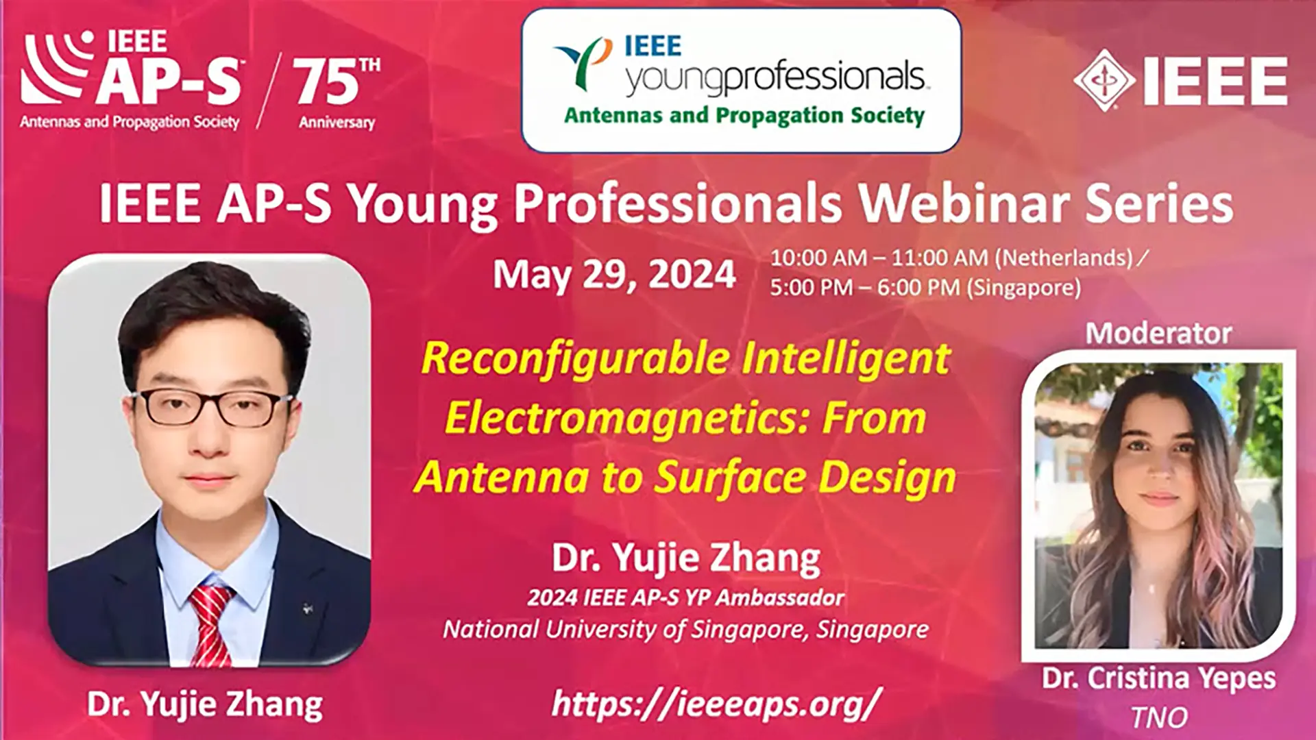 IEEE AP-S YP Ambassador Webinar Series - Yujie Zhang