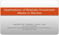 Applications of Biaxially Anisotropic Media in Review