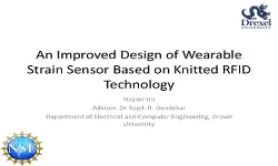 An Improved Design of Wearable Strain Sensor Based on Knitted RFID Technology