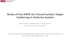 Study of Fast MFIE for Closed Surface Target Scattering in Antenna System