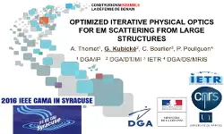 Optimized Iterative Physical Optics for EM Scattering from Large Structures