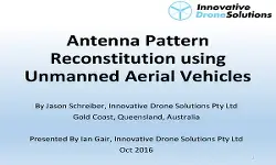 Antenna Pattern Reconstitution using Unmanned Aerial Vehicles