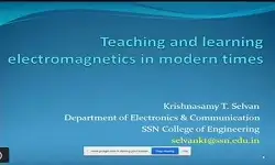 Teaching and Learning Electromagnetics in Modern Times