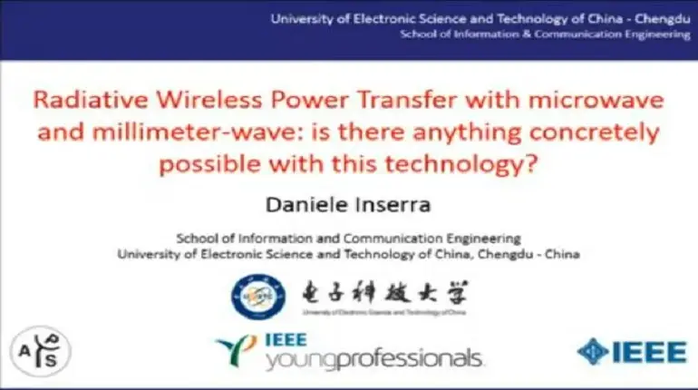 IEEE AP-S Young Professional Ambassador Talk: Radiative Wireless Power Transfer with Microwave and mm-Wave: Is There Anything Concretely Possible With This Technology?