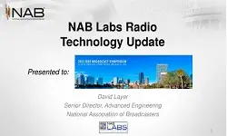 NAB Labs Radio Technology Update Slides