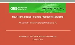 New Technologies in Single Frequency Networks Slides