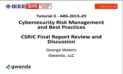 Cybersecurity Risk Management and Best Practices Slides