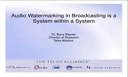 Audio Watermarking in Broadcasting is a System within a System Slides