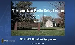 The American Radio Relay League Slides