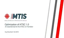 Optimization of ATSC 1.0 An essential tool for the ATSC 3.0 Transition Slides