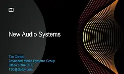 New Audio Systems Slides