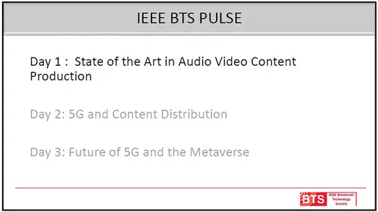 Pulse July 2022-Day1 State of the Art in Audio Video Content Production (Presentation)