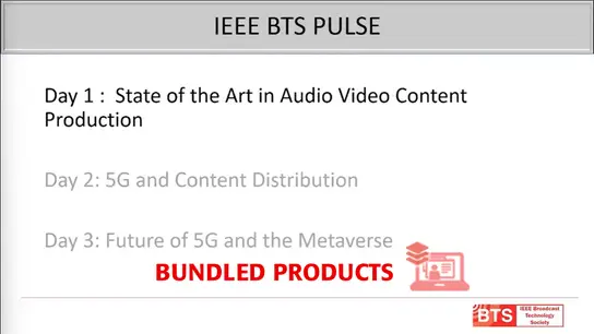 Pulse July 2022-Day1 State of the Art in Audio Video Content Production - - Bundle