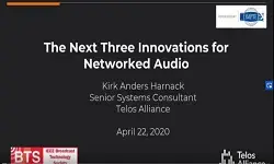 The Next Three Innovations for Networked Radio