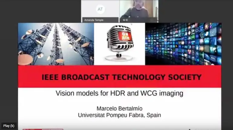 Vision Models for HDR and WCG Imaging