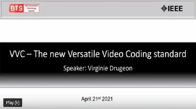 VVC - The new Versatile Video Coding Standard