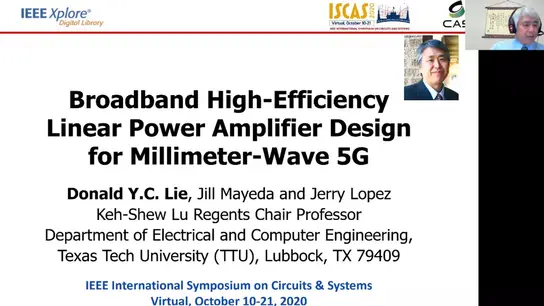  Broadband Highly-Efficiency Linear Power Amplifier Design for Millimeter-Wave 5G