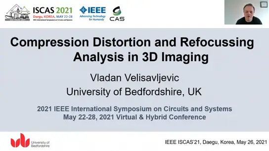 Compression Distortion and Refocussing Analysis in 3D Imaging