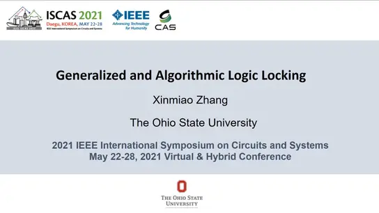 Generalized and Algorithmic Logic Locking