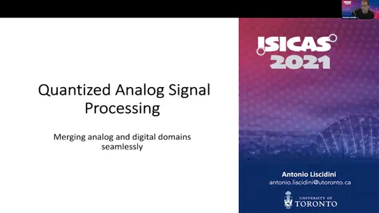 Quantized Analog Signal Processing: Merging analog and digital domains seamlessly