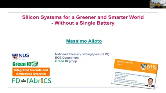 Silicon Systems for a Greener and Smarter World - Without a Single Battery