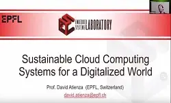Sustainable Cloud Computing Systems for a Digitized World
