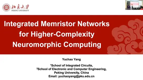 Integrated Memristor Networks for Higher- complexity Neuromorphic Computing