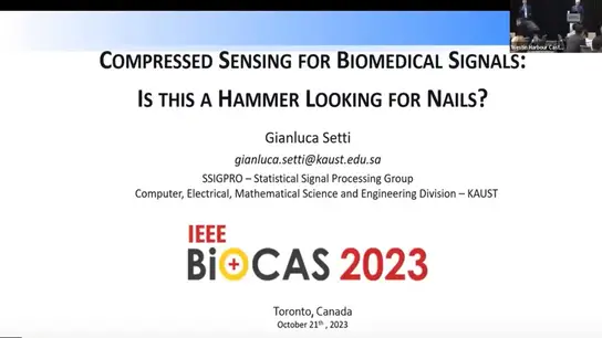 Compressive Sensing for Biomedical Applications: Is this a Hammer Looking for Nails?