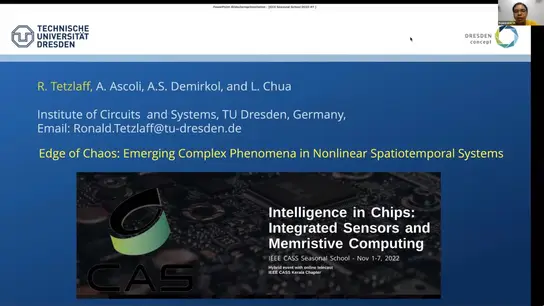 Edge of Chaos: Emerging Complex Phenomena in Nonlinear Spatiotemporal Systems