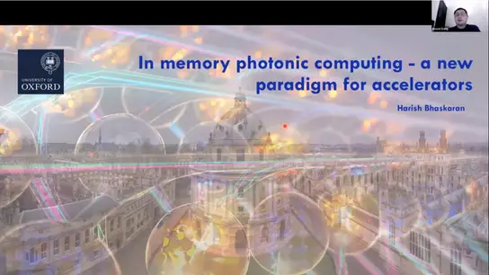 In memory photonic computing - a new paradigm for accelerators