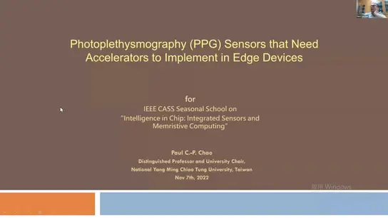 Photoplethysmography (PPG) sensors that Need Acclerators to Implement in Edge Devices