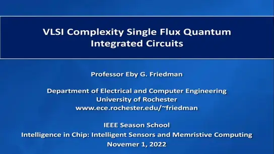 VLSI Complexity Single Flux Quantum Integrated Circuits