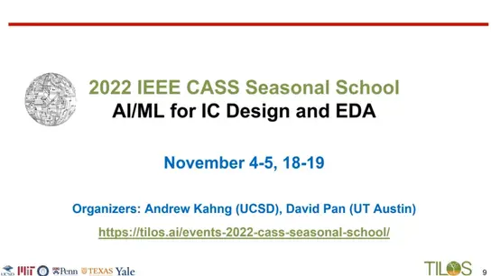 AI/ML for IC Design And EDA  -  Design for Manuafacturability: From Layout To Chip