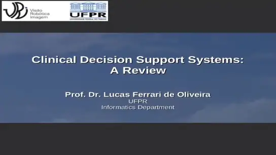 Clinical Decision Support Systems: A Review