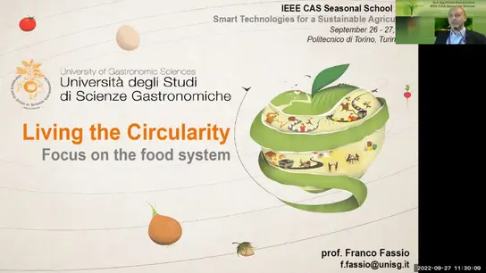 Living the circularity: Focus on the food system