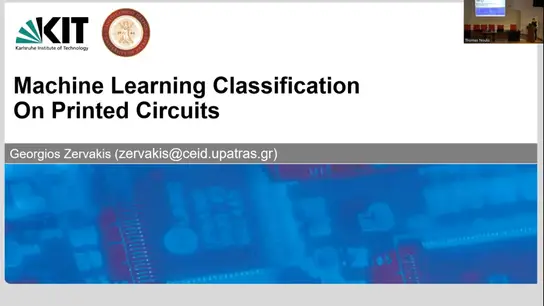 Machine Learning Classification On Printed Circuits